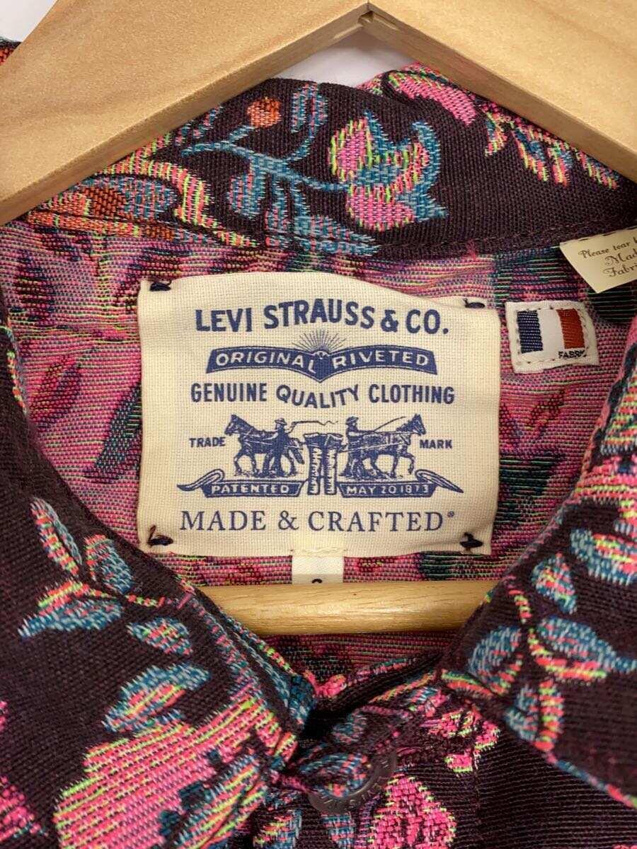 LEVI’S MADE&CRAFTED◆ジャケット/S/コットン/PNK/総柄/A0526-0000TYPE I QUILTED///_画像3