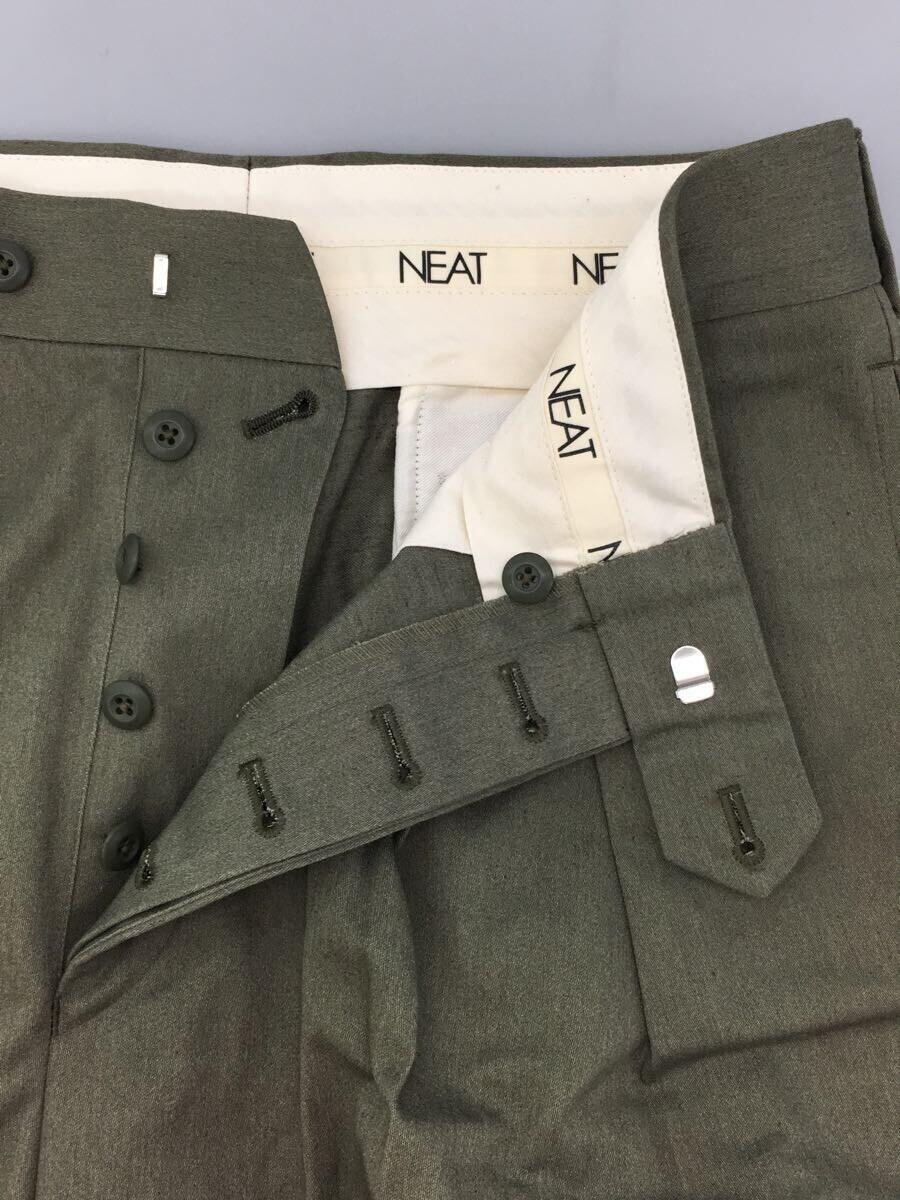 NEAT◆ボトム/46/コットン/KHK/無地/22SS/70s US BAKER//_画像5