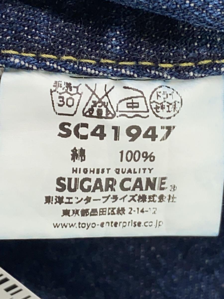 SUGAR CANE◆1947MODEL/レギュラーストレート/28/デニム/IDG/無地/ボタンフライ///_画像6