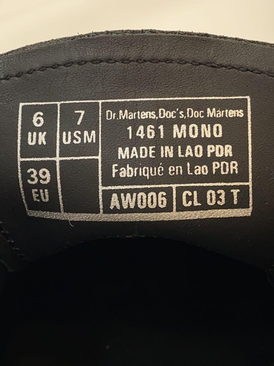 Dr.Martens◆シューズ/UK6/BLK/レザー/1461 MONO_画像5