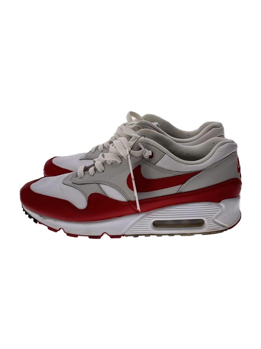 NIKE◆ローカットスニーカー/27cm/WHT/AQ1273-100/RED_画像1