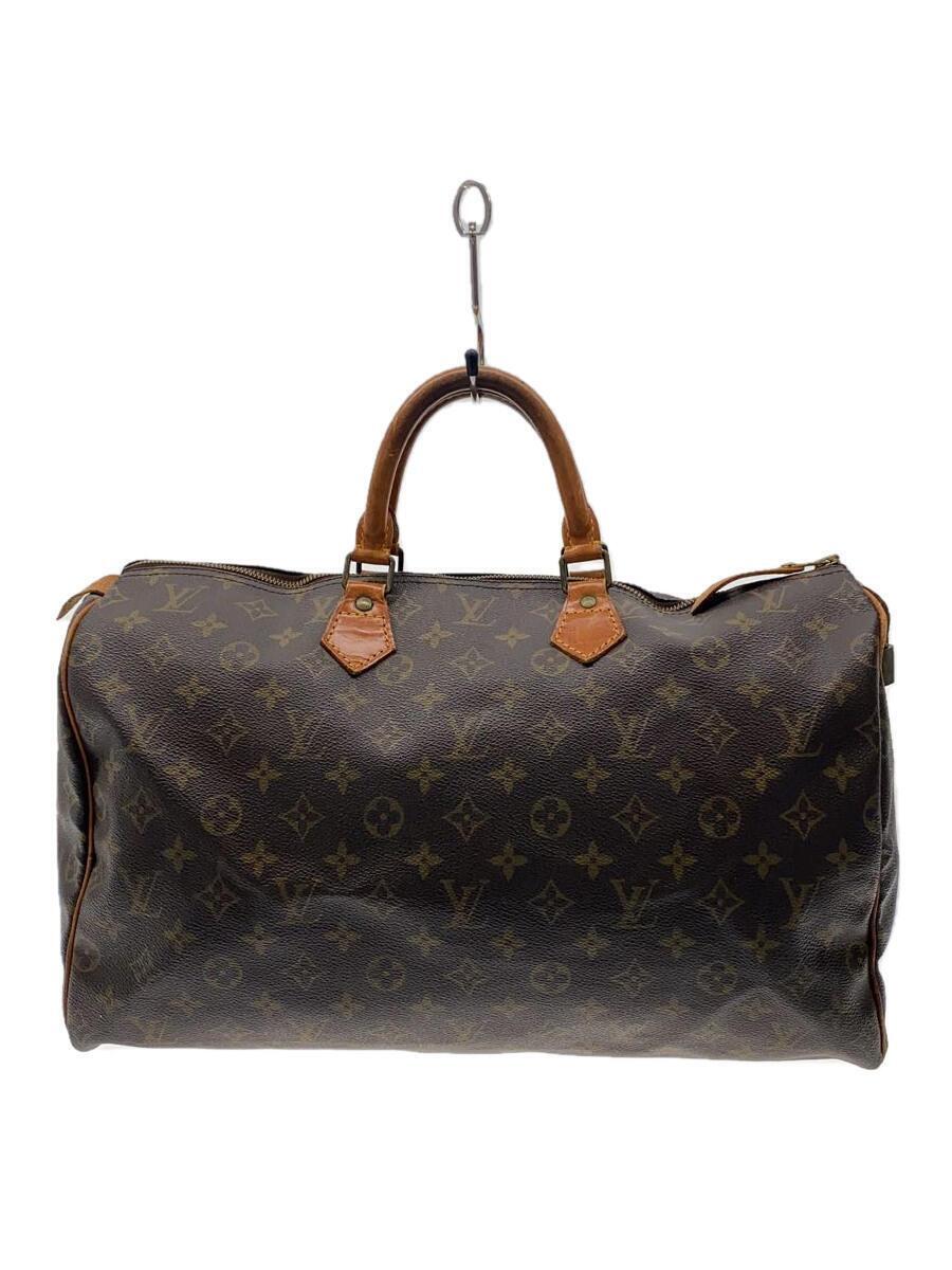 LOUIS VUITTON◆1)スピーディ40_モノグラム・キャンバス_BRW/PVC/BRW_画像1