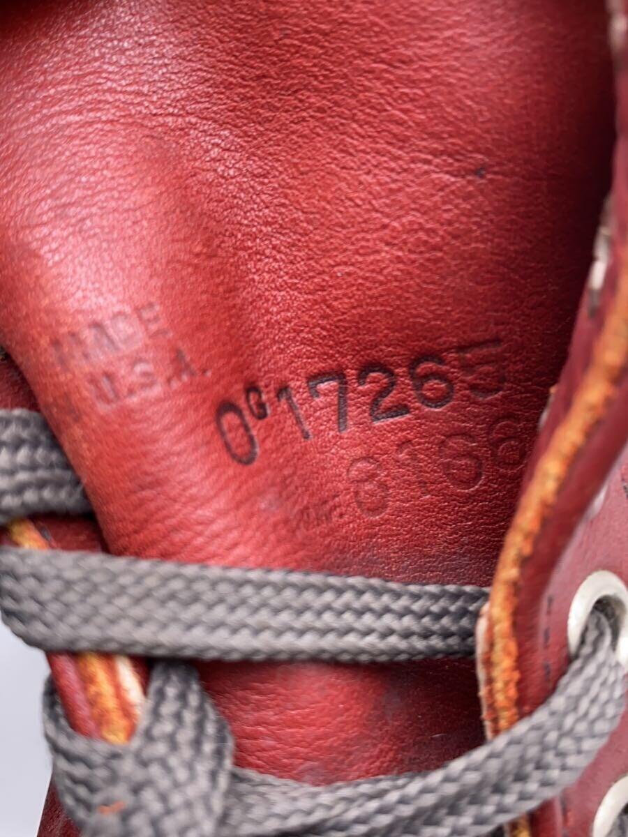 RED WING◆6インチクラシックラウンドブーツ/US8/レッドブラウン/オロラセット/レザー/8166/レッドウィングの画像5