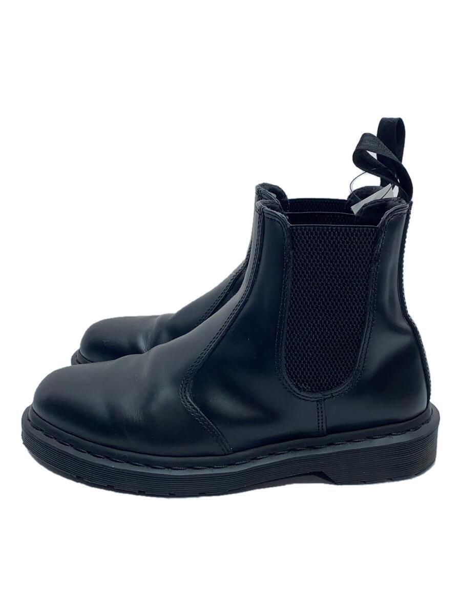 Dr.Martens◆サイドゴアブーツ/27cm/BLK/レザー/AW006_画像1