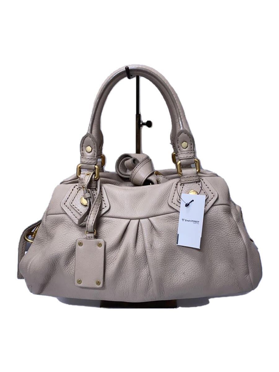 MARC BY MARC JACOBS◆ショルダーバッグ/牛革/BEG/m3122306_画像1