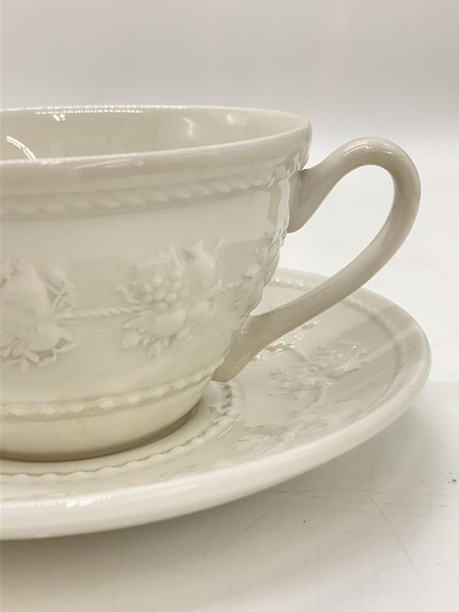 WEDGWOOD◆ウェッジウッド/カップ&ソーサー/2点セット/WHT_画像6