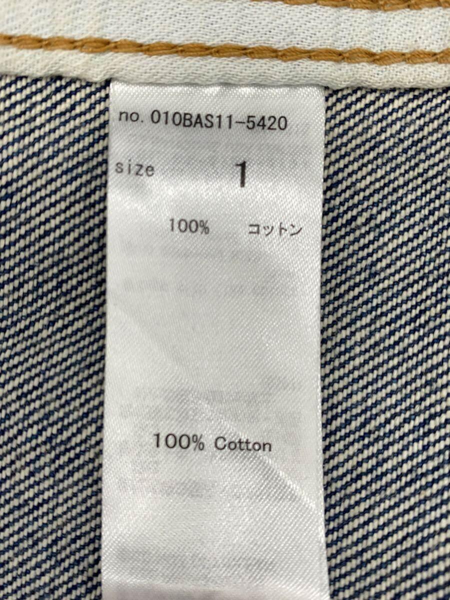 MOUSSY◆Gジャン/1/コットン/IDG/無地/010BAS11-5420_画像4