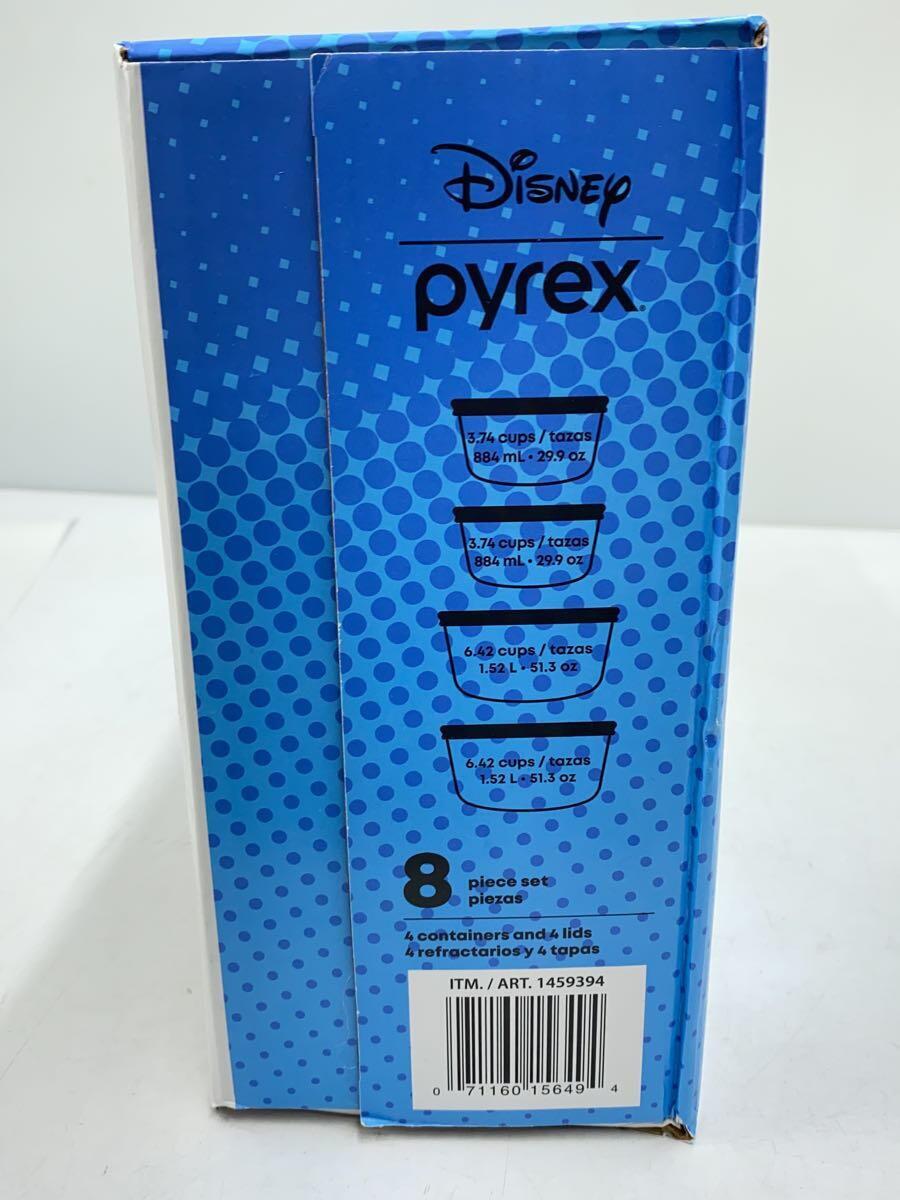 Disney◆洋食器4点セット/CLR/pylex/グラスストレージセット_画像2