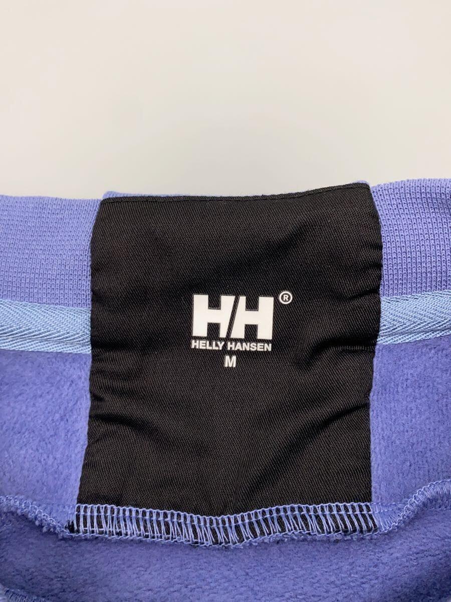 HELLY HANSEN◆HH Bottle Back Sweat/M/コットン/BLU/無地/HH32386_画像3