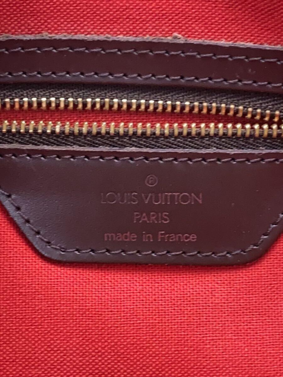 LOUIS VUITTON◆チェルシー_ダミエ・エベヌ_BRW/PVC/BRW/N51119//_画像5