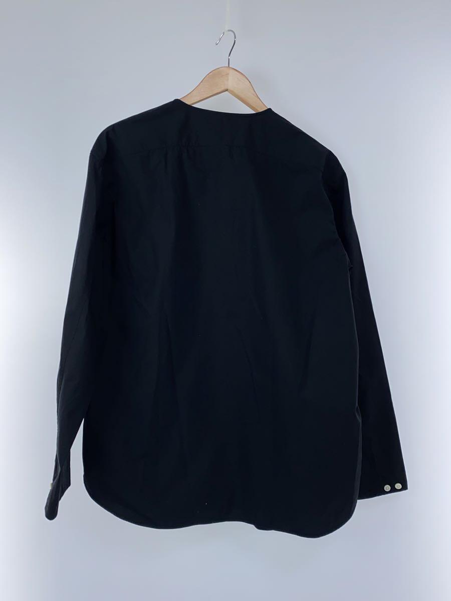 LEMAIRE◇長袖シャツ/46/コットン/BLK/無地/TO1057 LF588/LIGHT LEMAIRE◇長袖シャツ/46/コットン/BLK/無地/TO1057 LF588/LIGHT