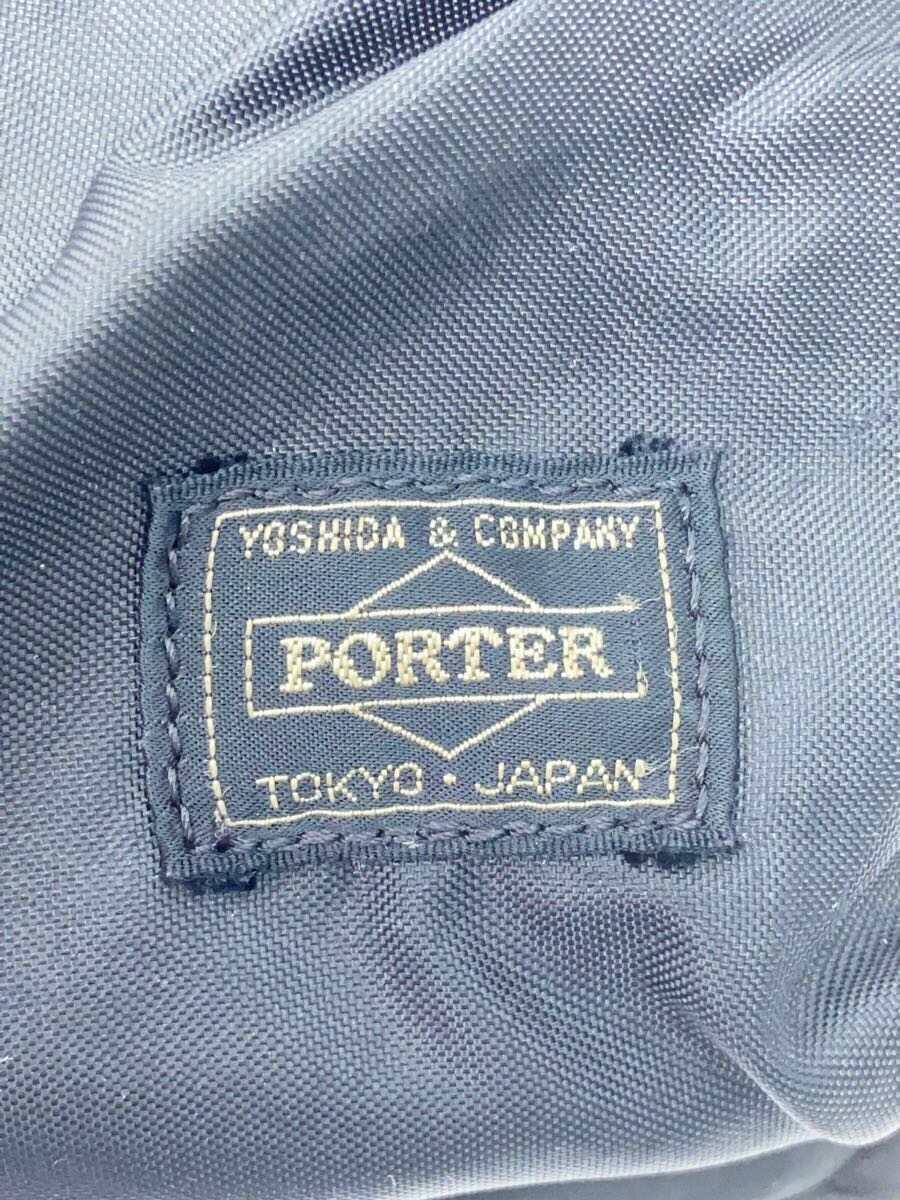 PORTER◆ショルダーバッグ/-/BLK/無地_画像5