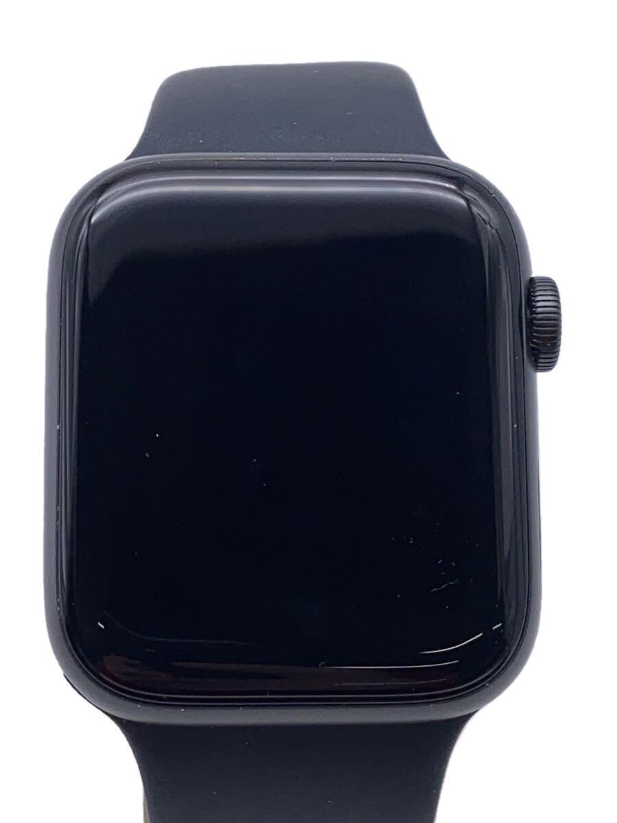 Apple◆Apple Watch SE GPSモデル 44mm MYDT2J/A ブラック/アップルウォッチ_画像1