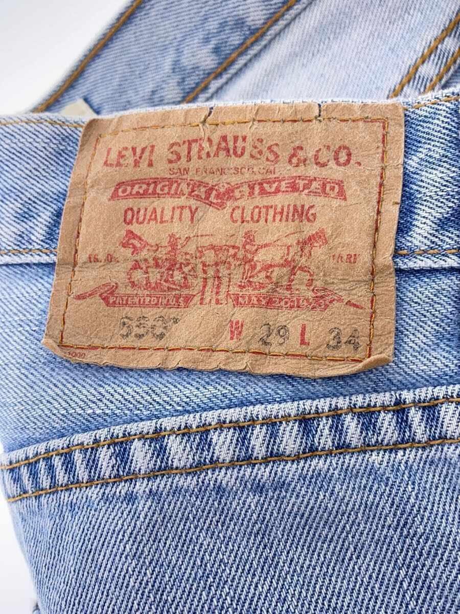 Levi’s◆ボトム/29/デニム/インディゴ/無地_画像4