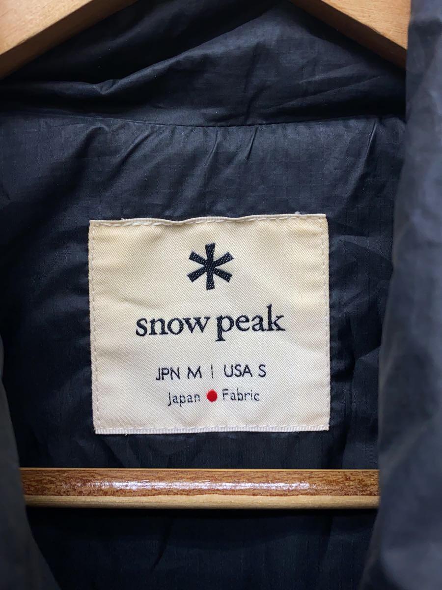 snow peak◆Recycled Middle Downダウンジャケット/JK-19AU112_画像3