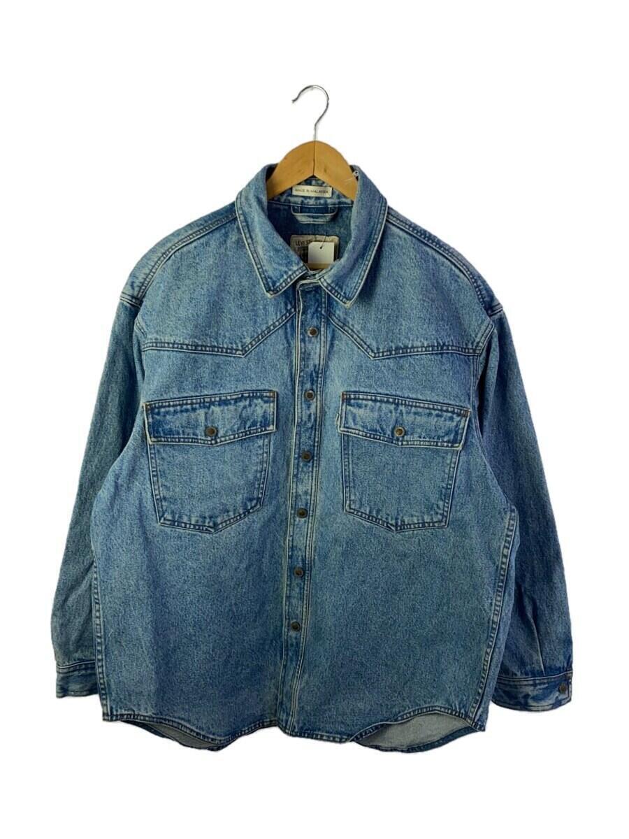 Levi’s◆Silver Tab/デニムウエスタンシャツ/M/IDG/75456-0791/シルバータブ_画像1