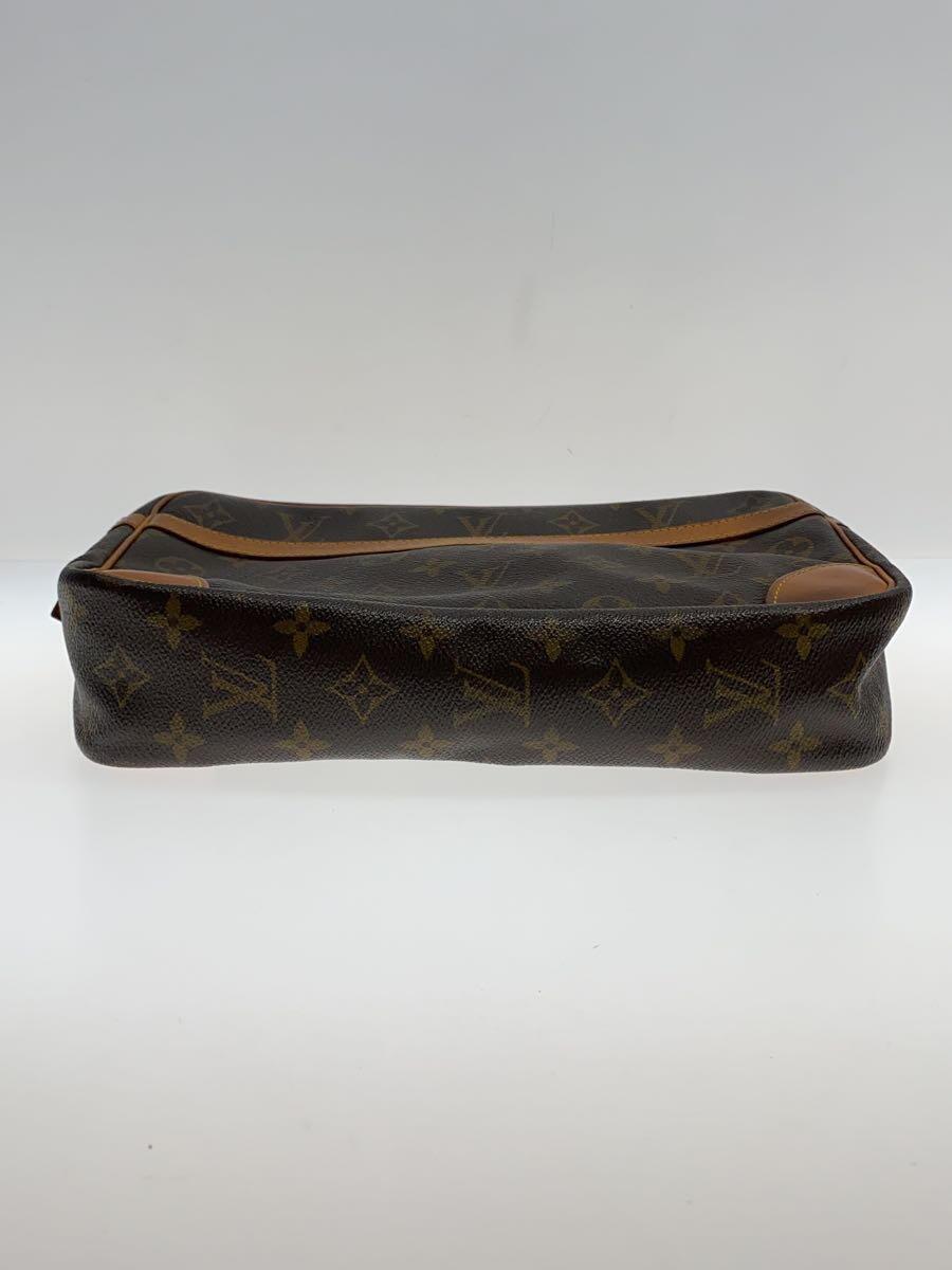 LOUIS VUITTON◆コンピエーニュ28_モノグラム・キャンバス_BRW/PVC/BRW_画像4