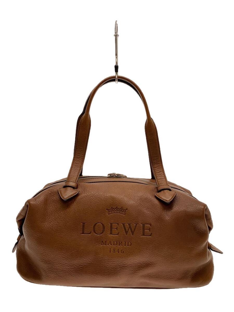 LOEWE◆ハンドバッグ/-/BRWの画像1