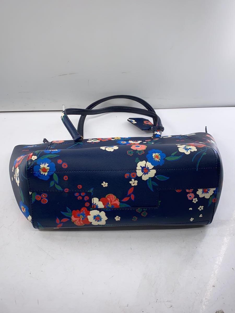 TORY BURCH◇トートバッグ/レザー/WHT/花柄 - その他 TORY BURCH◇トートバッグ/レザー/WHT/花柄 - その他