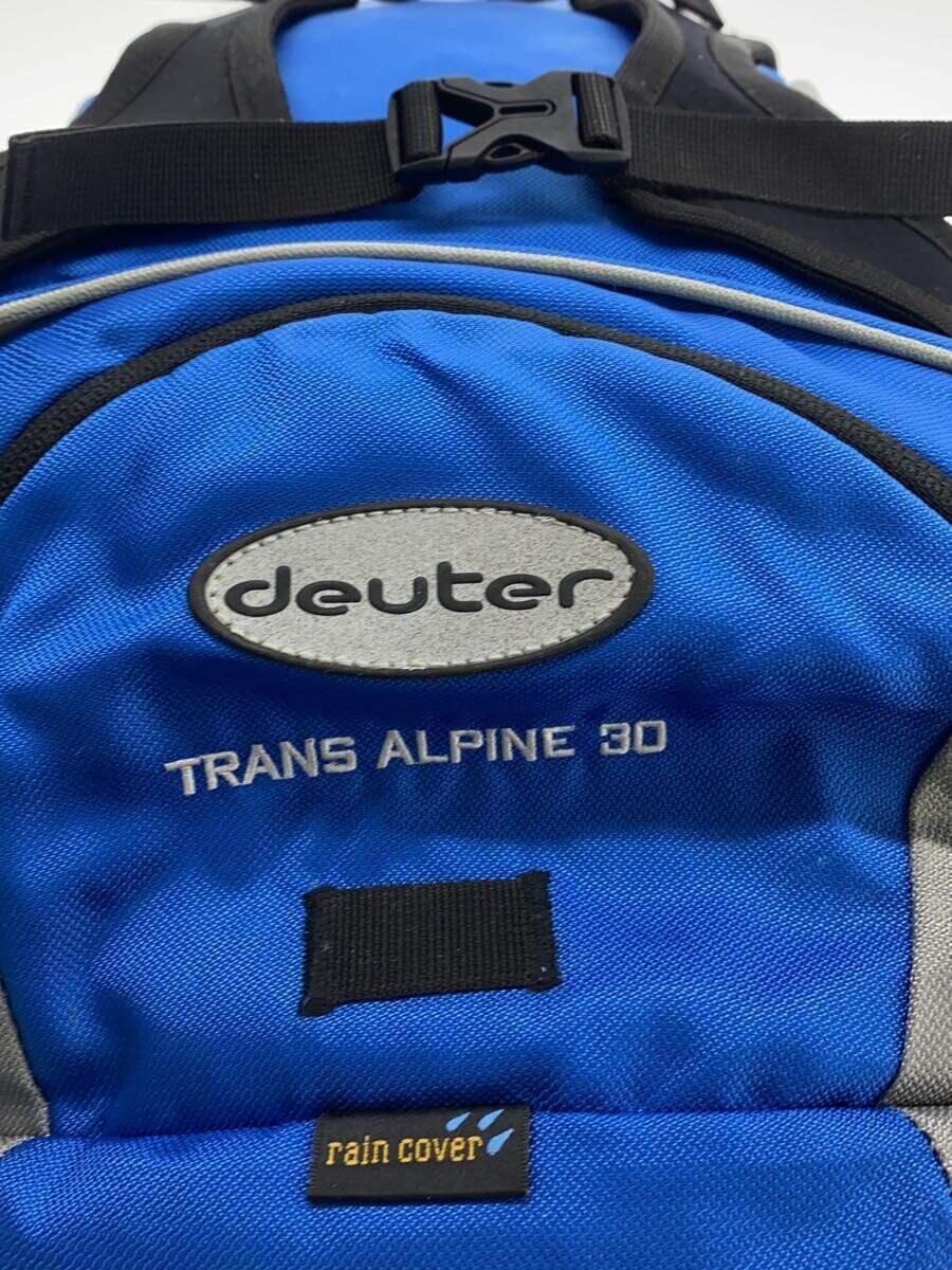 deuter◆リュック/-/BLU/TRANS ALPINE 30の画像5