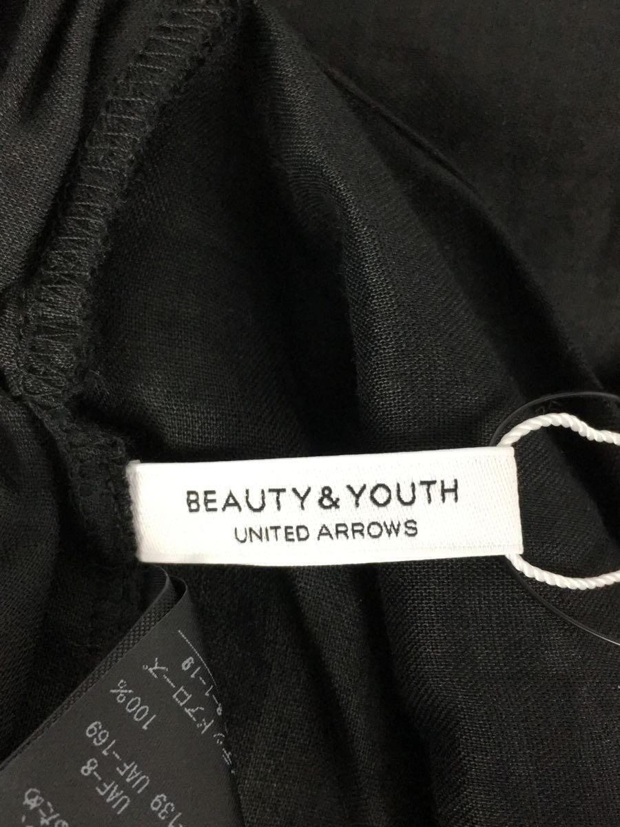 BEAUTY&YOUTH UNITED ARROWS◆ラミーバックリボンワンピース/ノースリーブワンピース/FREE/リネン/ブラック/1626-144-3426//の画像3