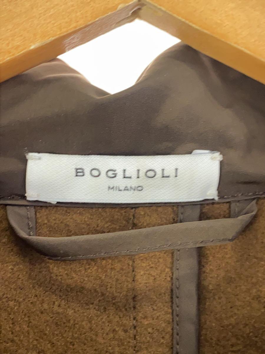 BOGLIOLI◆ダッフルコート/44/ウール/BRW//_画像3