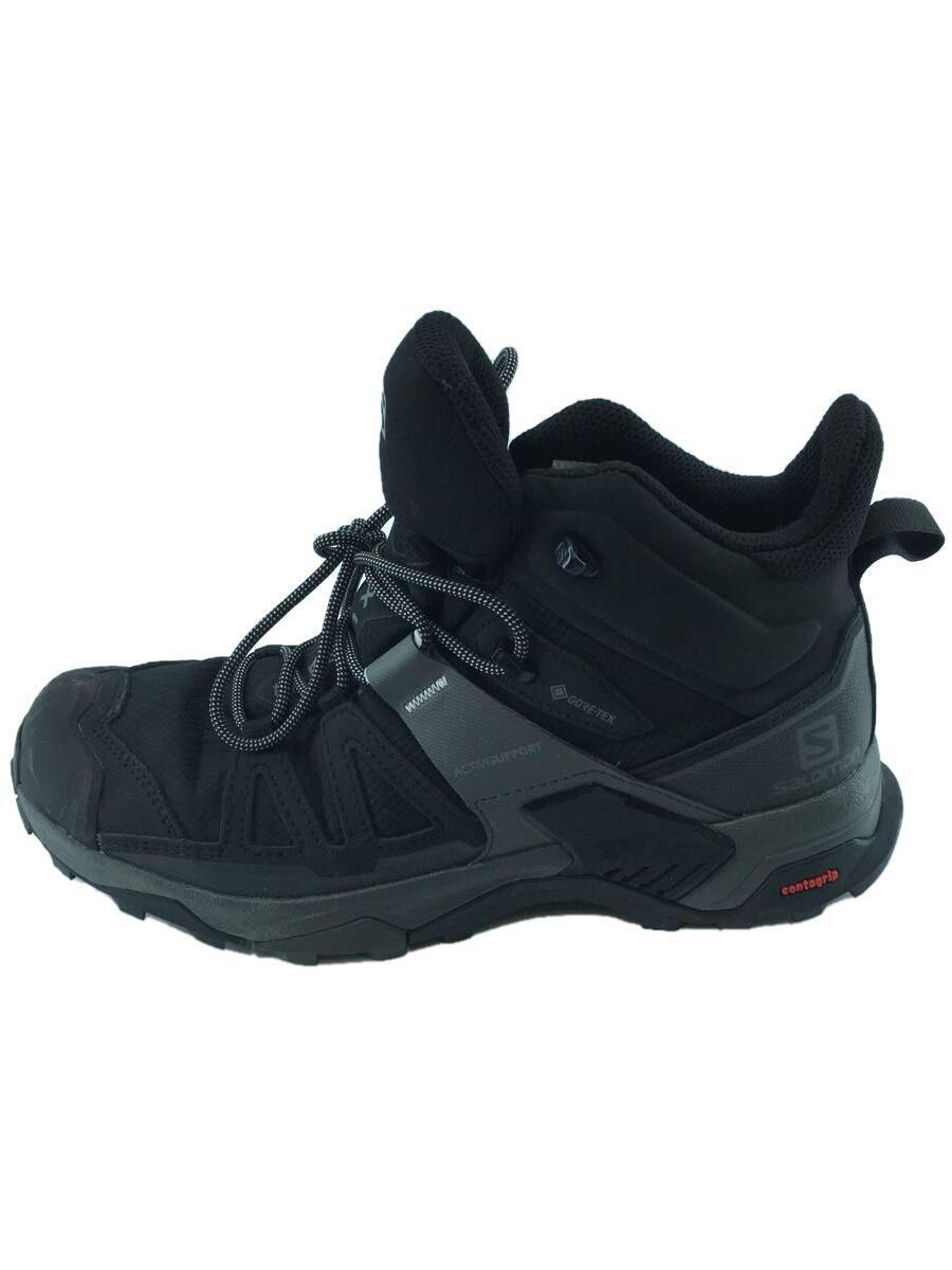 salomon◆x ultra 4 MID/ハイカットスニーカー/26.5cm/BLK/ゴアテックス//_画像1