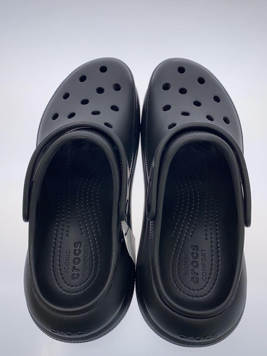 crocs◆サンダル/US10/BLK_画像3