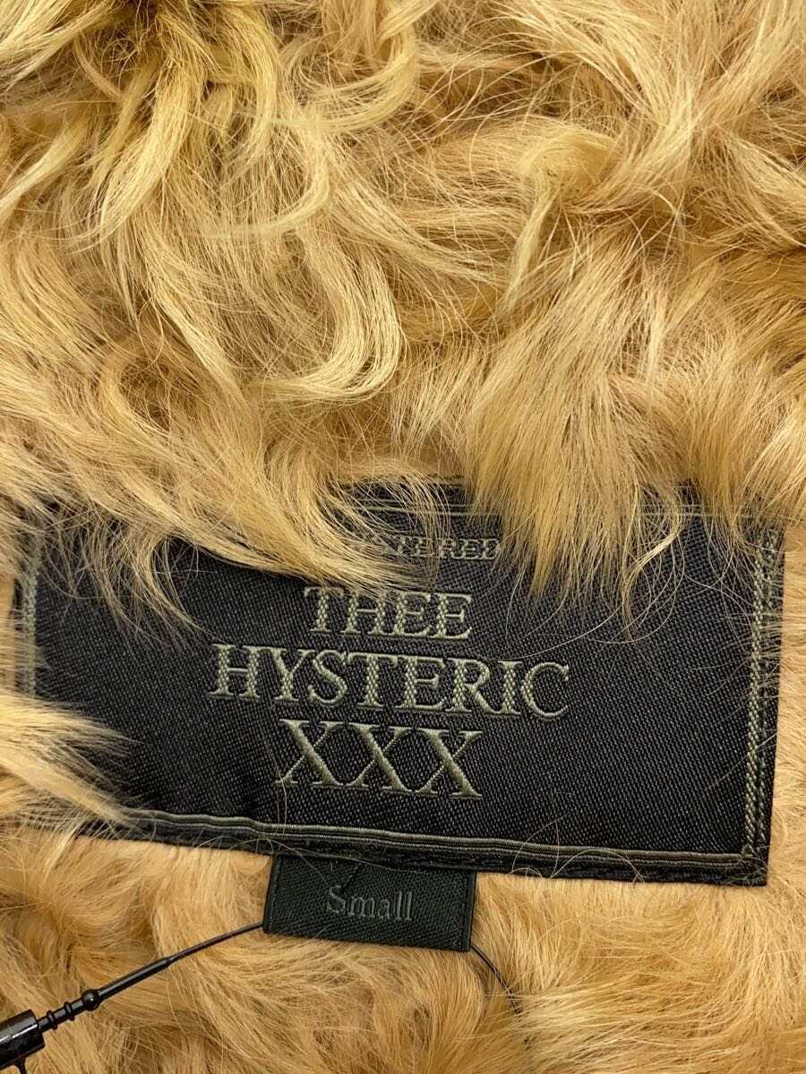 THEE HYSTERIC XXX◆モッズコート/S/コットン/BLK/0643AC01_画像3