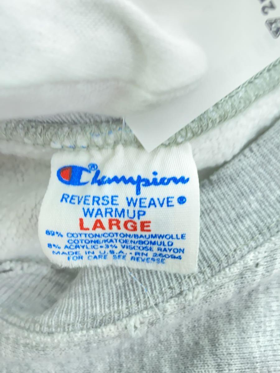 Champion◆80s～/REVERSE WEAVE/リバースウィーブ/スウェット/MIAMI/L/コットン/グレー_画像3