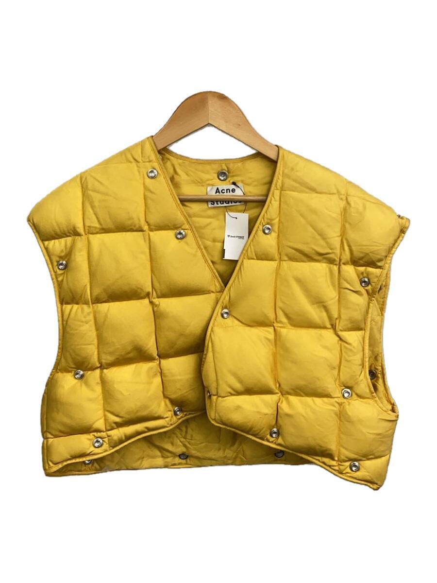 Acne Studios(Acne)* down vest /34/-/YLW/ plain 