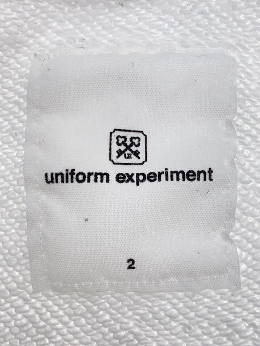 uniform experiment◆パーカー/2/コットン/WHT/無地/UE-220077_画像3