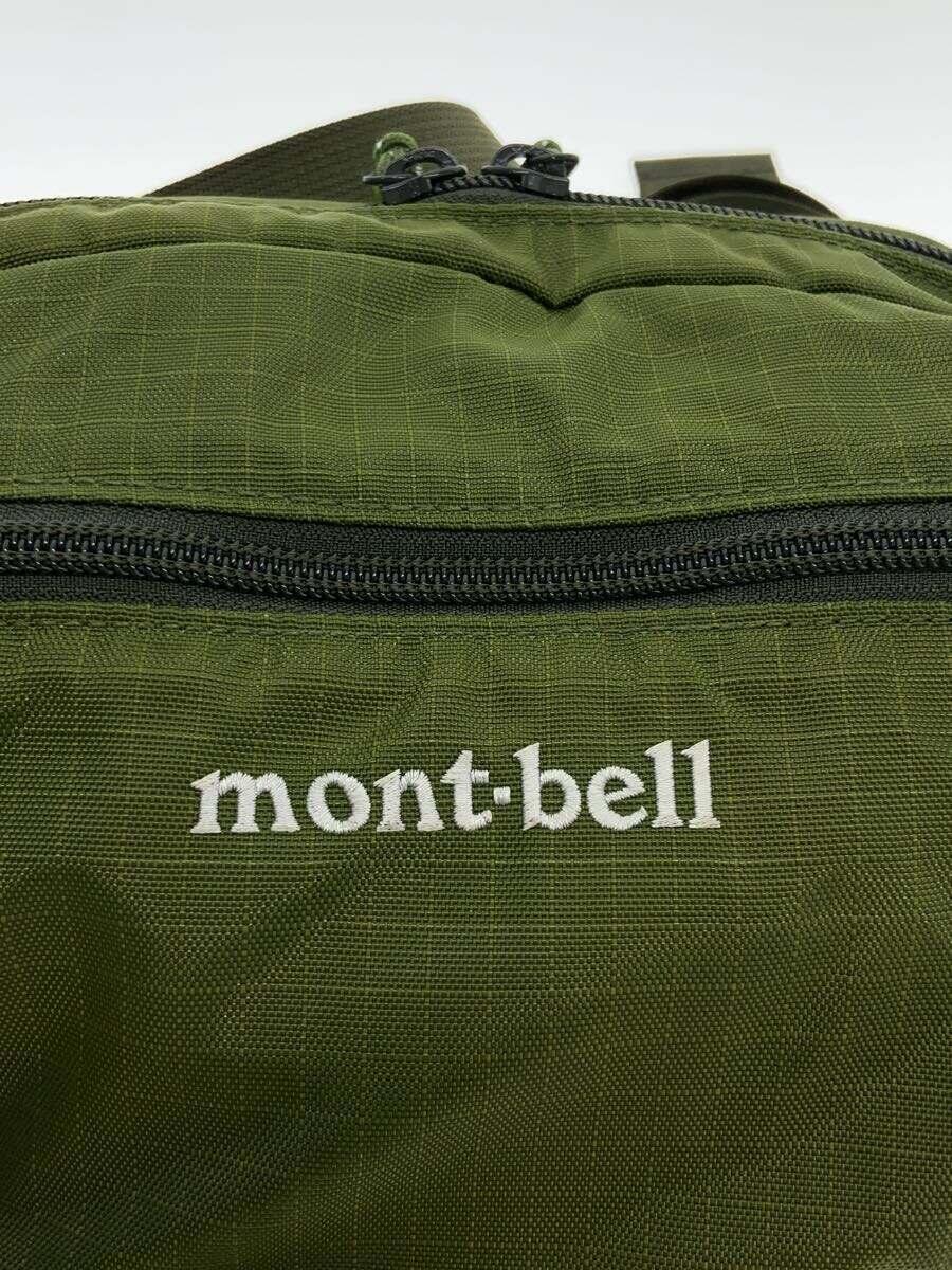 mont-bell◆ショルダーバッグ/ナイロン/KHK/無地_画像5