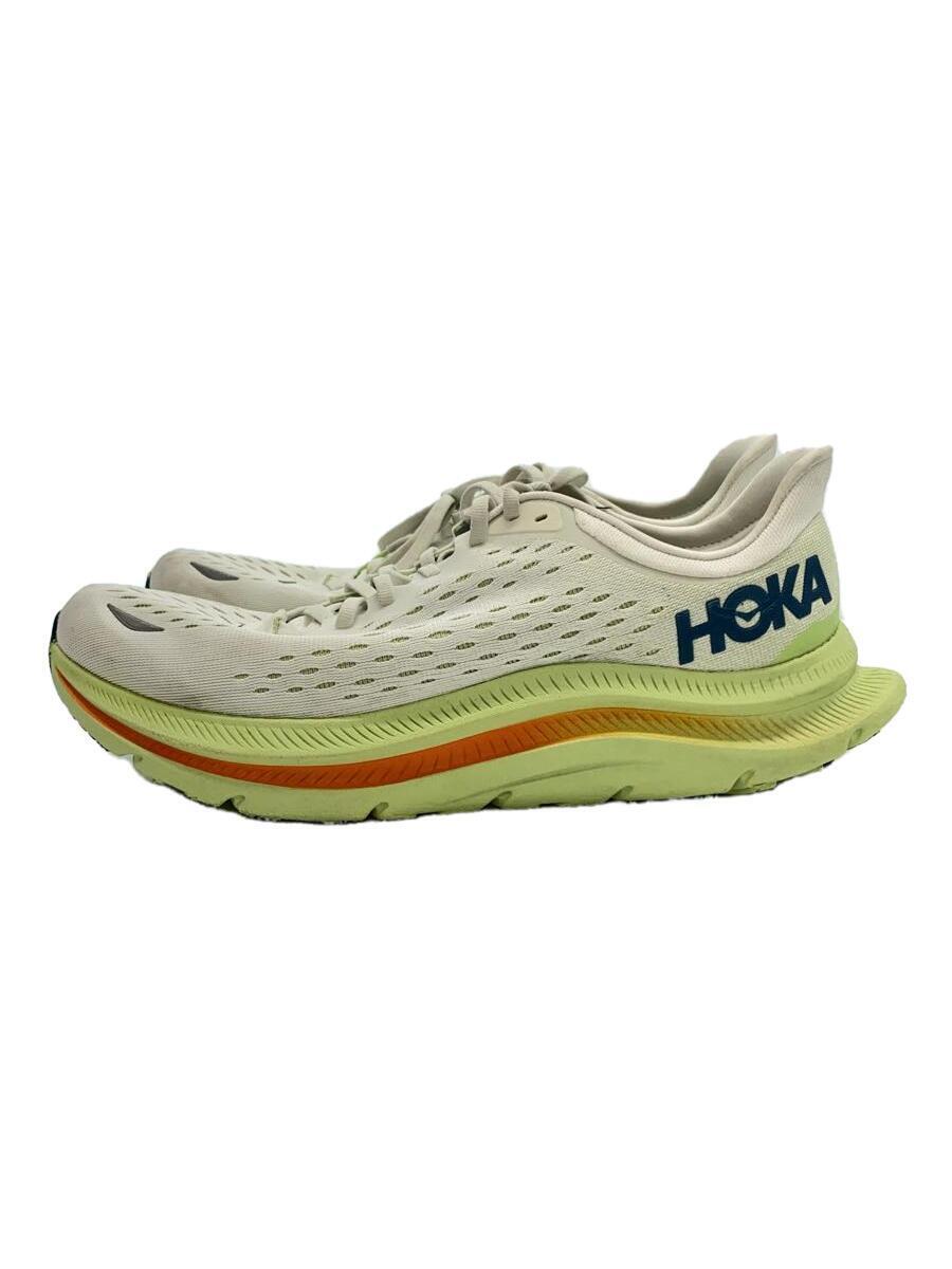 HOKA ONE ONE* low cut sneakers /27.5cm/WHT/F27221J
