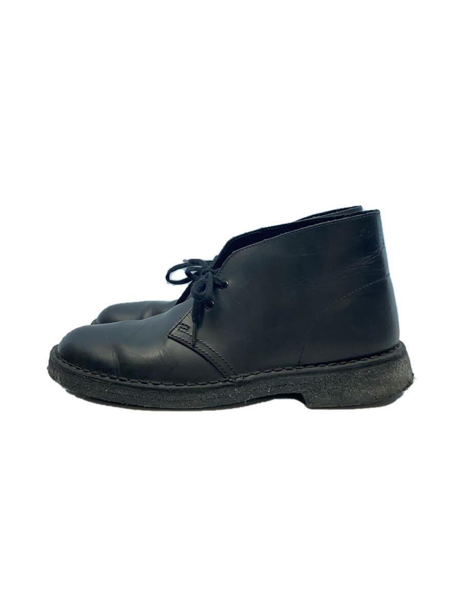 Clarks◆チャッカブーツ/UK6.5/BLK/11826_画像1