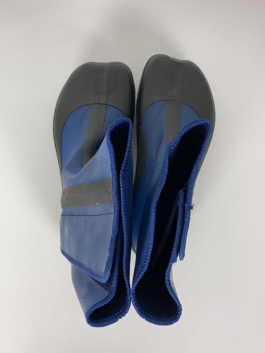  large same kerosene / waterproof one touch . circle spike tabi / rain boots /27cm/ blue 