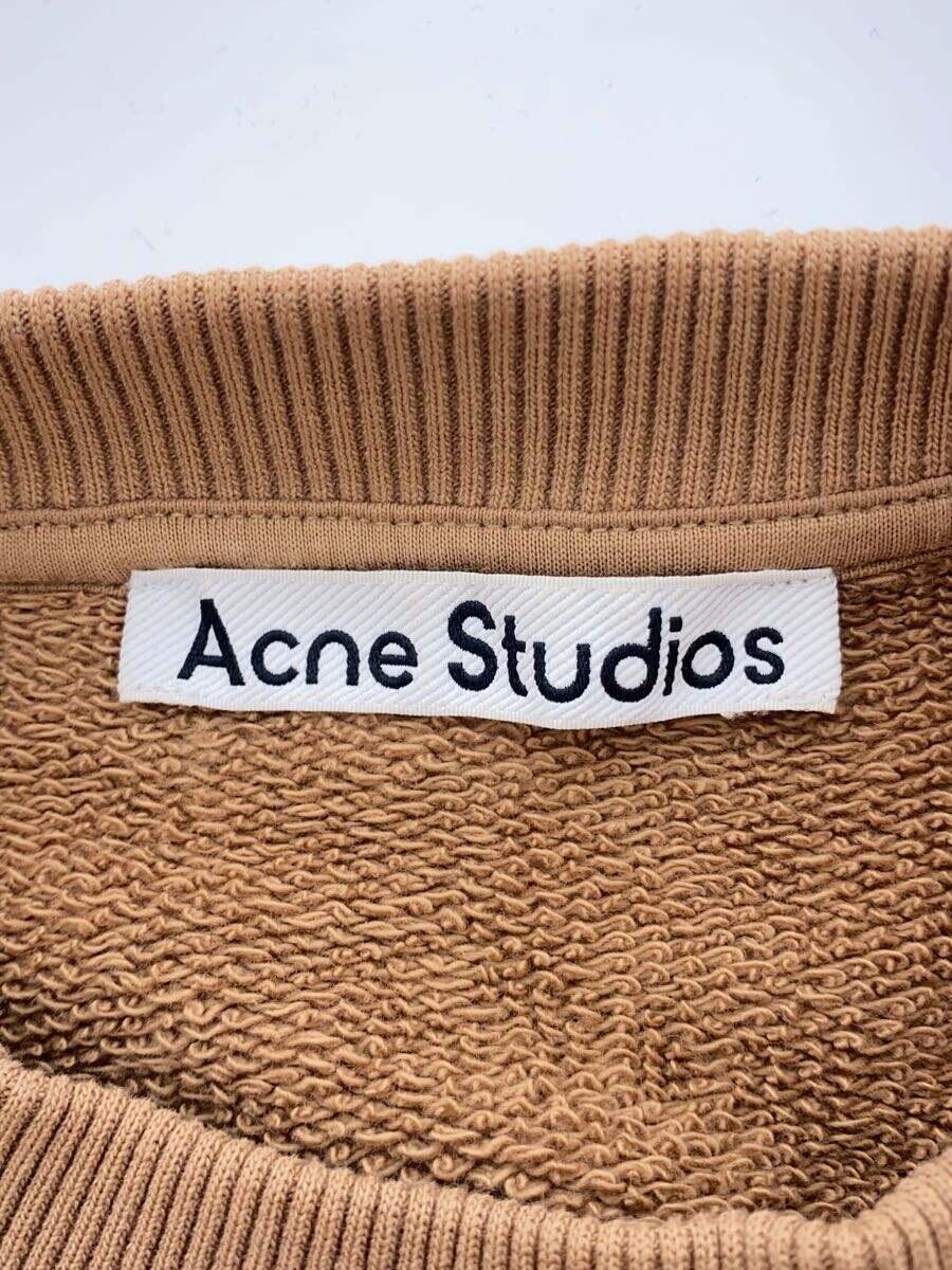 Acne Studios(Acne)◆スウェット/XS/コットン/BRW/無地/FN-MN-SWEA000204/刺繍フロント_画像3