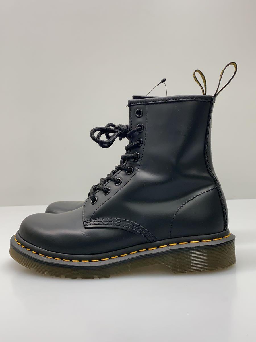 Dr.Martens◆8ホール/レースアップブーツ/UK4/BLK_画像1