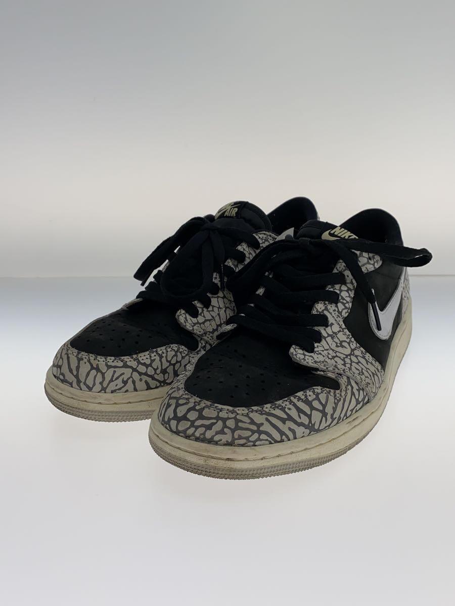 NIKE◆AIR JORDAN 1 LOW OG_エアジョーダン1 レトロ ロー OG/27.5cm/ブラック_画像2