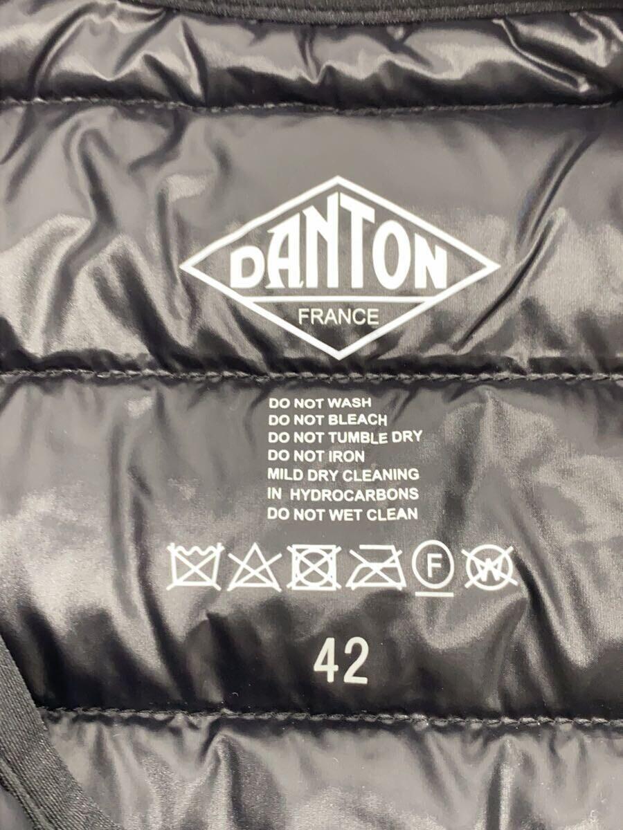 DANTON◆19AW/19A-KW-001/JD-8751/インナーダウンジャケット/42/ナイロン/BLK_画像3