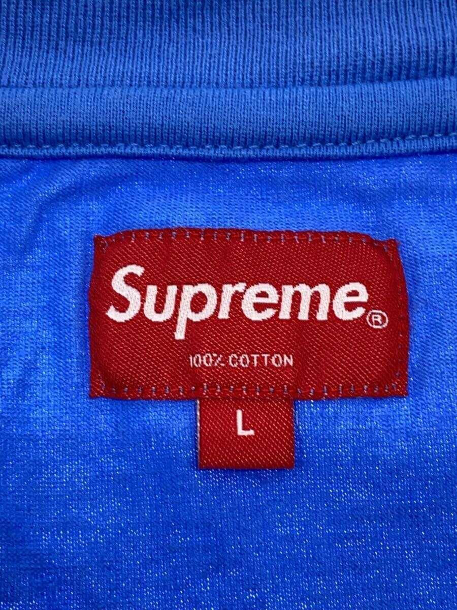 Supreme◆長袖Tシャツ/L/コットン/BLU/20ss/small box logo_画像3