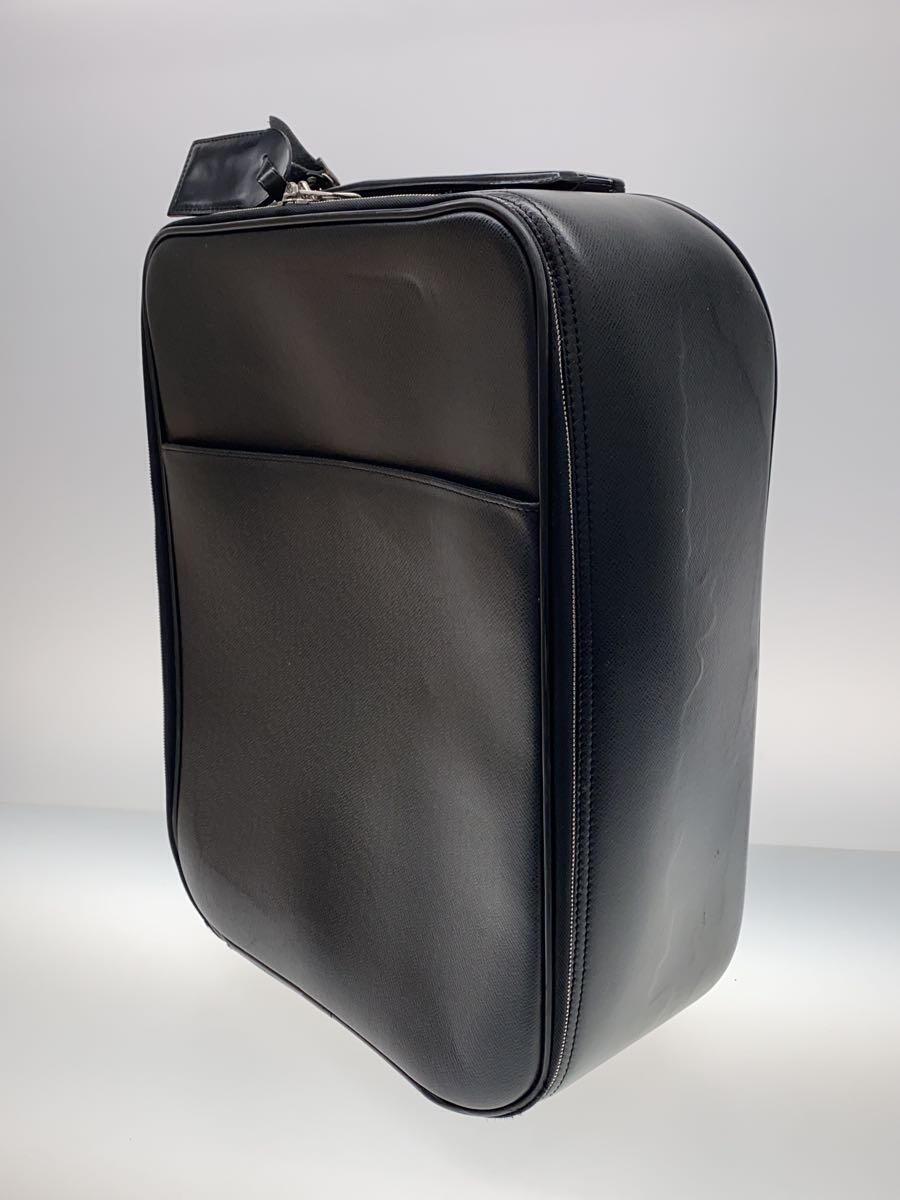 17465円 LOUIS VUITTON◇トラベルキャリー/レザー/BLK/タイガ45 17465円 LOUIS VUITTON◇トラベルキャリー/レザー/BLK/タイガ45