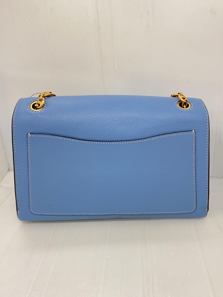 kate spade new york◆ショルダーバッグ/牛革/BLU/無地/K9916-1_画像3