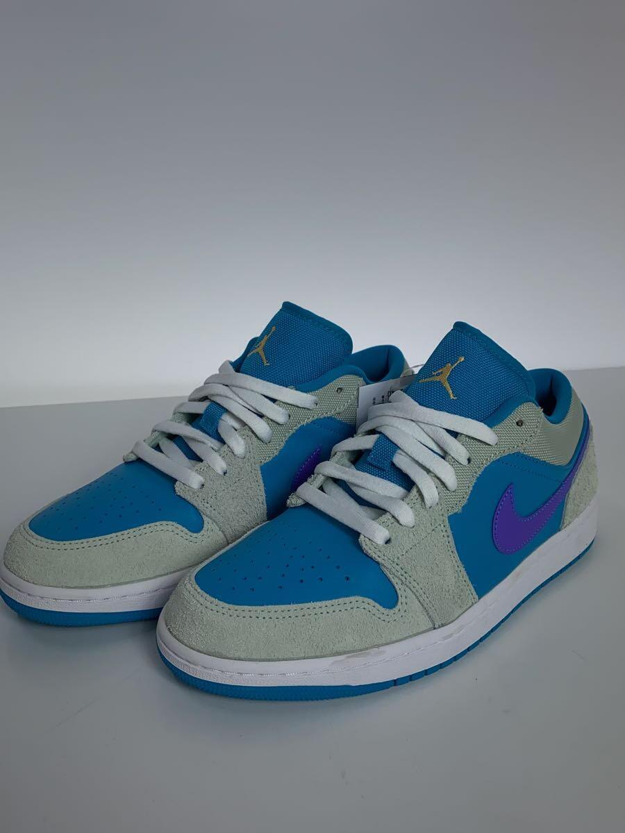 NIKE◆AIR JORDAN 1 LOW SE_エア ジョーダン 1 ロー シーズナルエディション/27cm/BLU_画像2