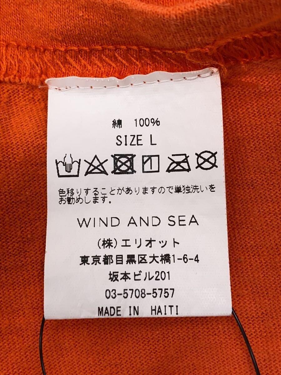 WIND AND SEA◆Tシャツ/L//ORN/WDS-CS-115_画像4