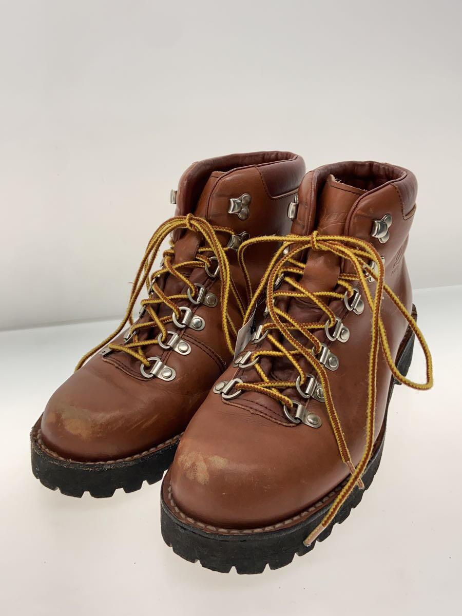 Danner◆OLLALIE/トレッキングブーツ/US8/BRW/レザー/D4207/つま先傷有_画像2