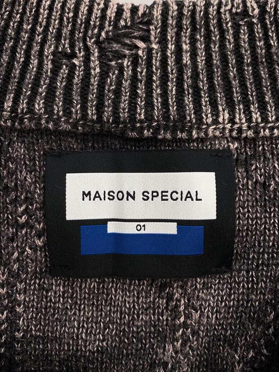 MAISON SPECIAL◆セーター(厚手)/1/コットン/PNK/11232361331_画像3