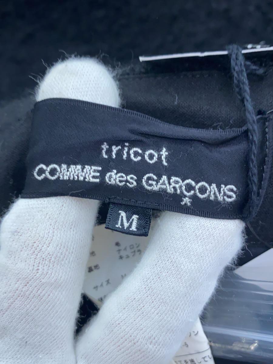 tricot COMME des GARCONS◆スカート/M/ウール/ブラック/無地/TR-S024-051-1-3/トリココムデギャルソン_画像4