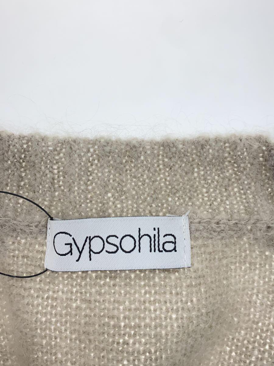 Gypsohila◆Mohair Cardigan/FREE/モヘア/GRY/GPC-03_画像3