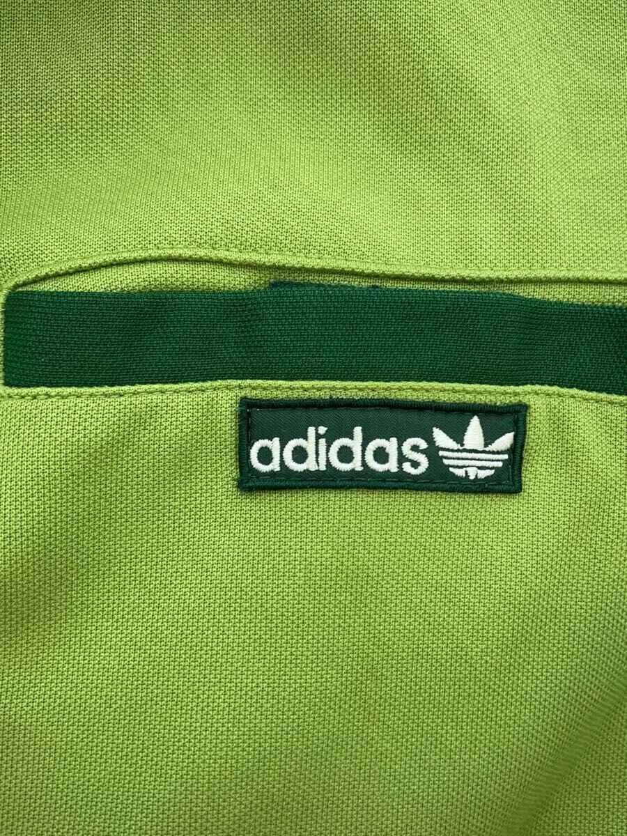 adidas◆ジャケット/M/コットン/GRN/無地/594215 AWV002_画像7